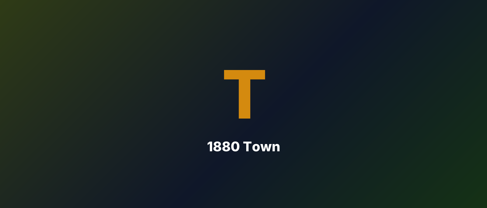 1880 Town