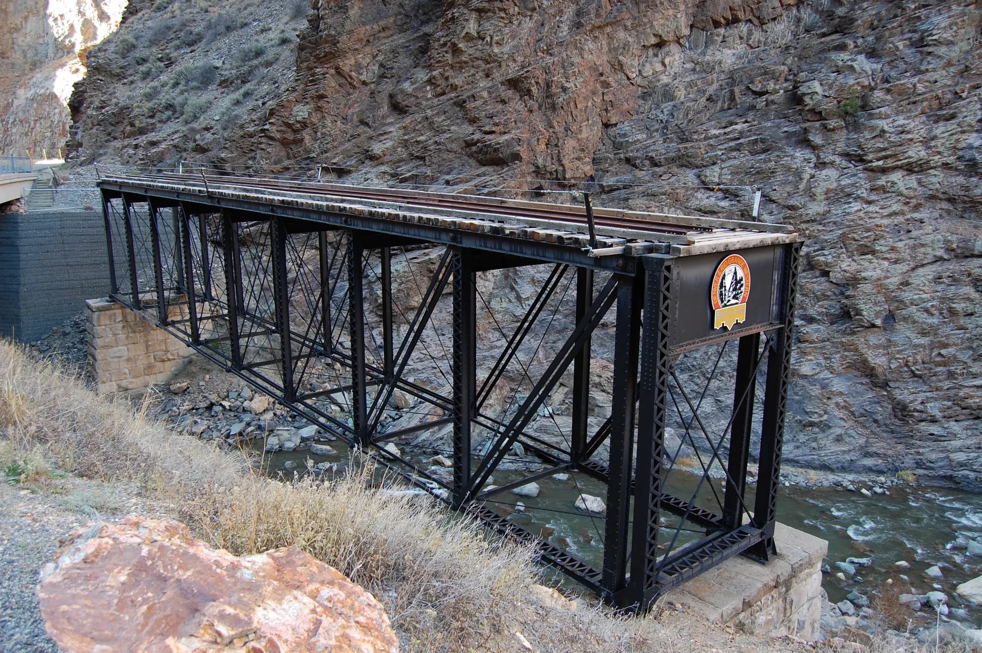 Cimarron Canyon Rail Exhibit
