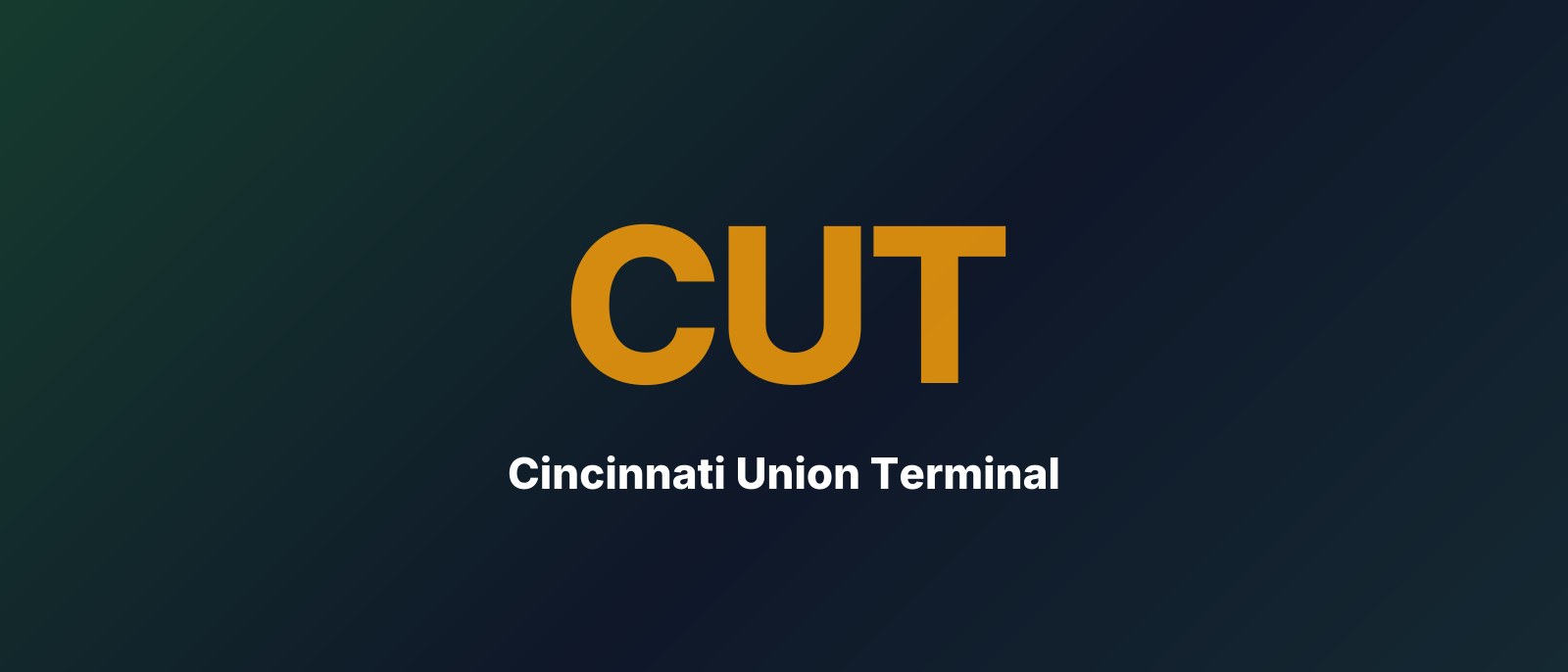 Cincinnati Union Terminal