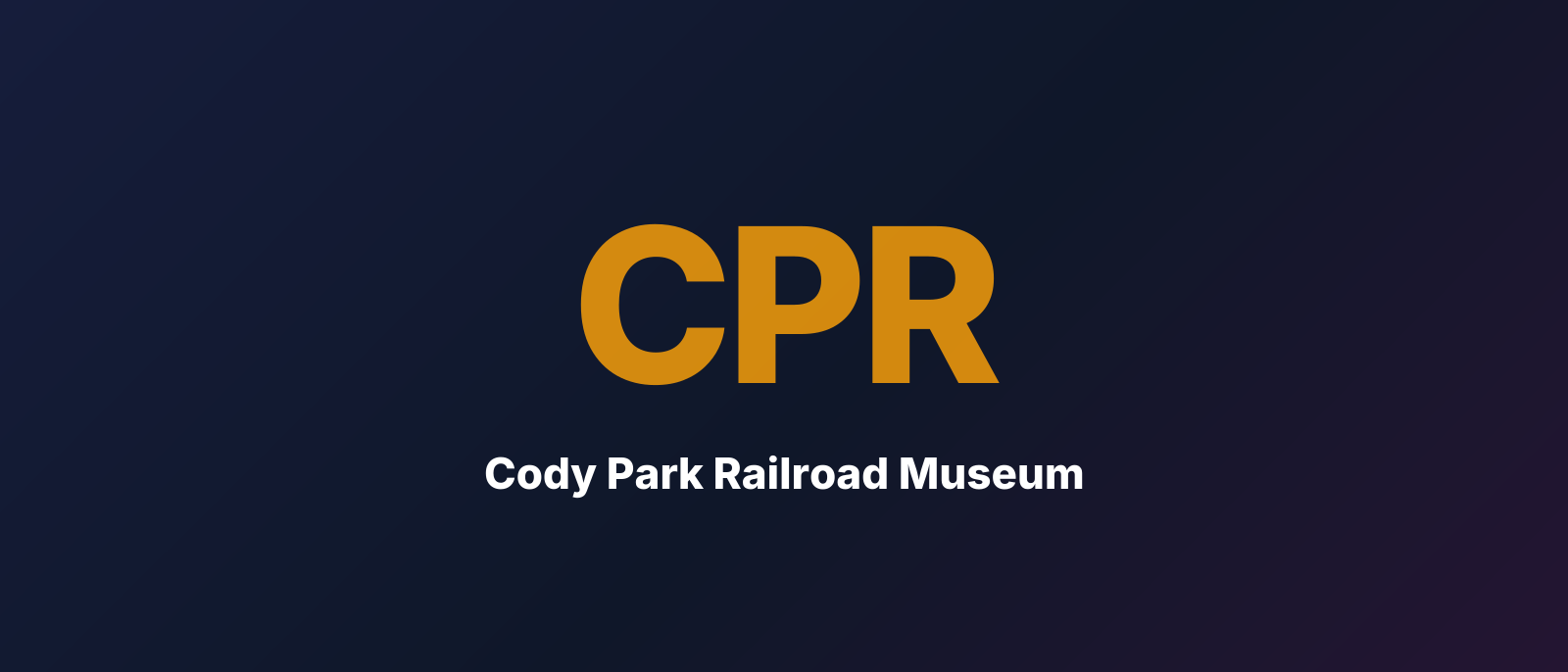 Cody Park Railroad Museum