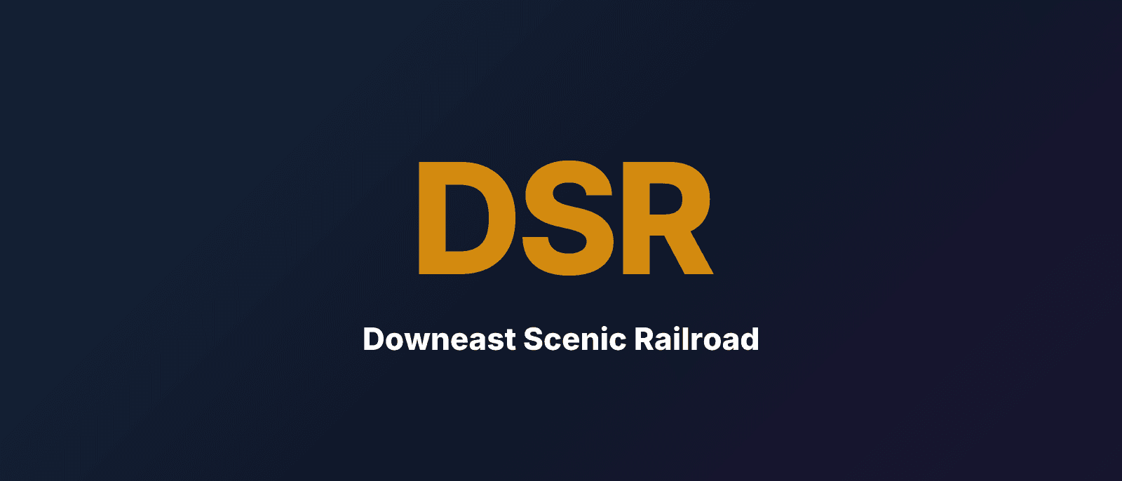 Downeast Scenic Railroad