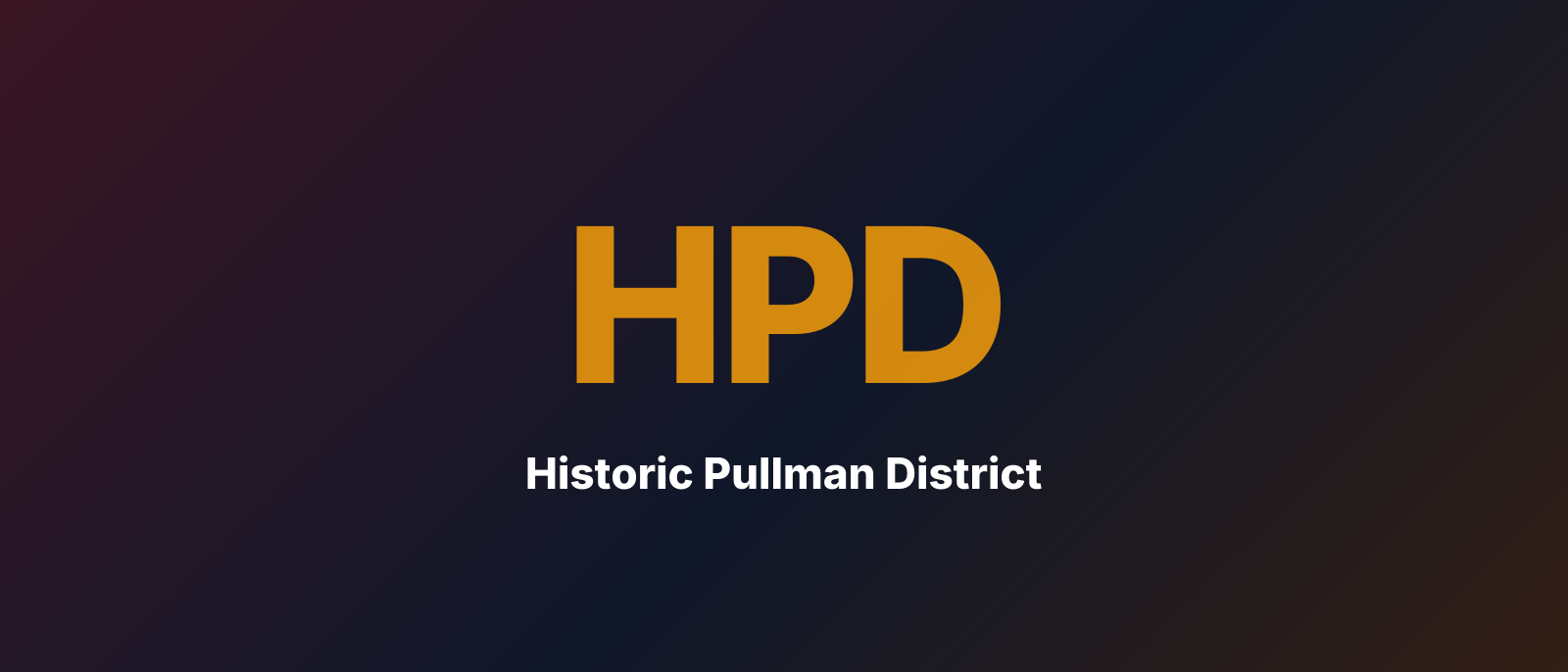 Historic Pullman District