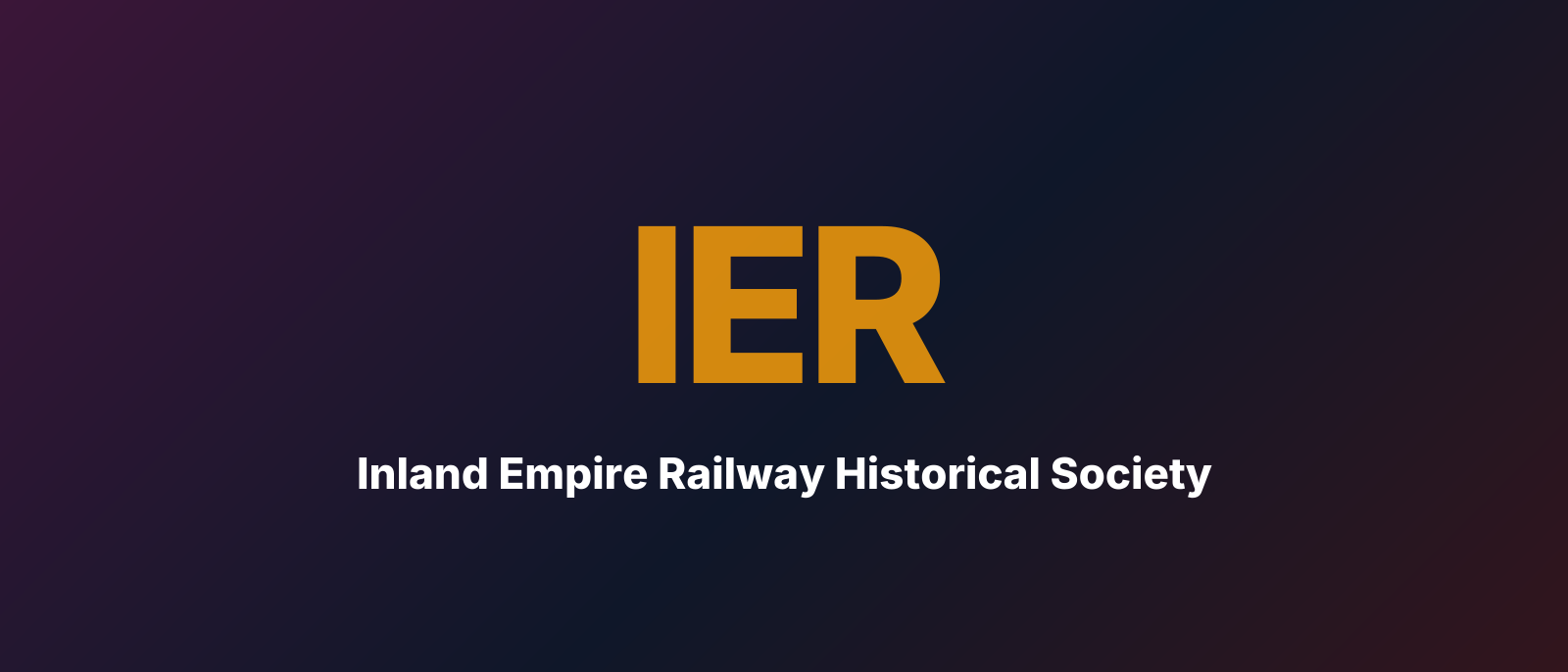 Inland Empire Railway Historical Society