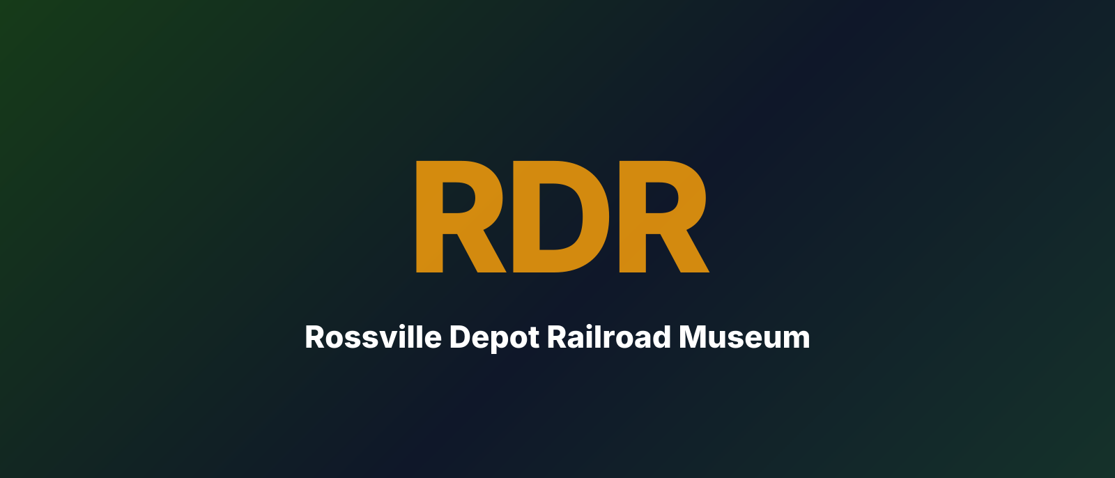 Rossville Depot Railroad Museum