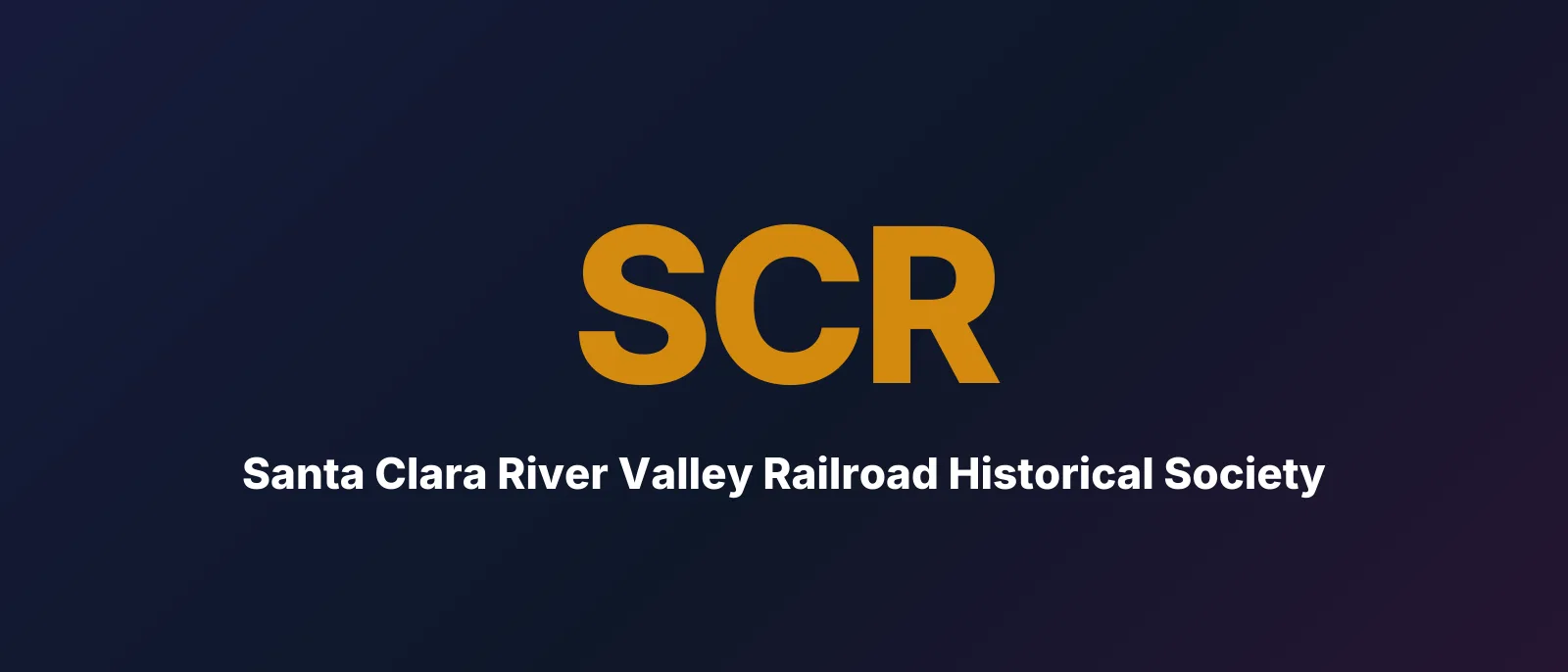 Santa Clara River Valley Railroad Historical Society