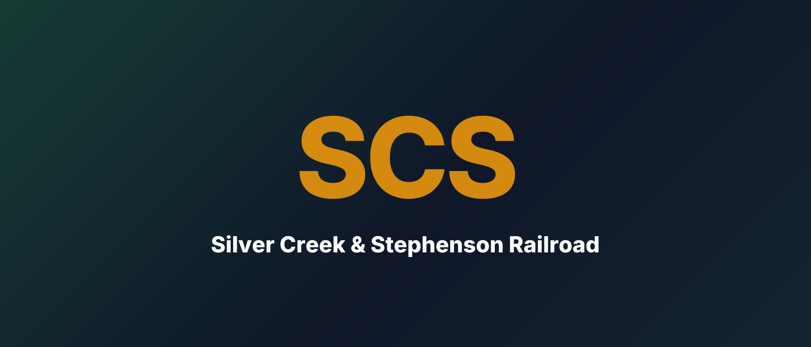 Silver Creek & Stephenson Railroad