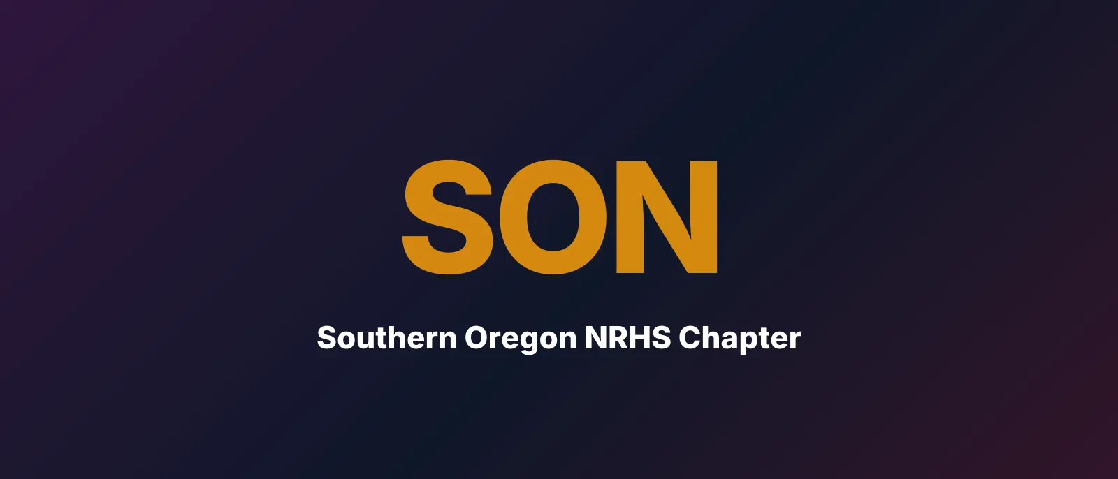 Southern Oregon NRHS Chapter
