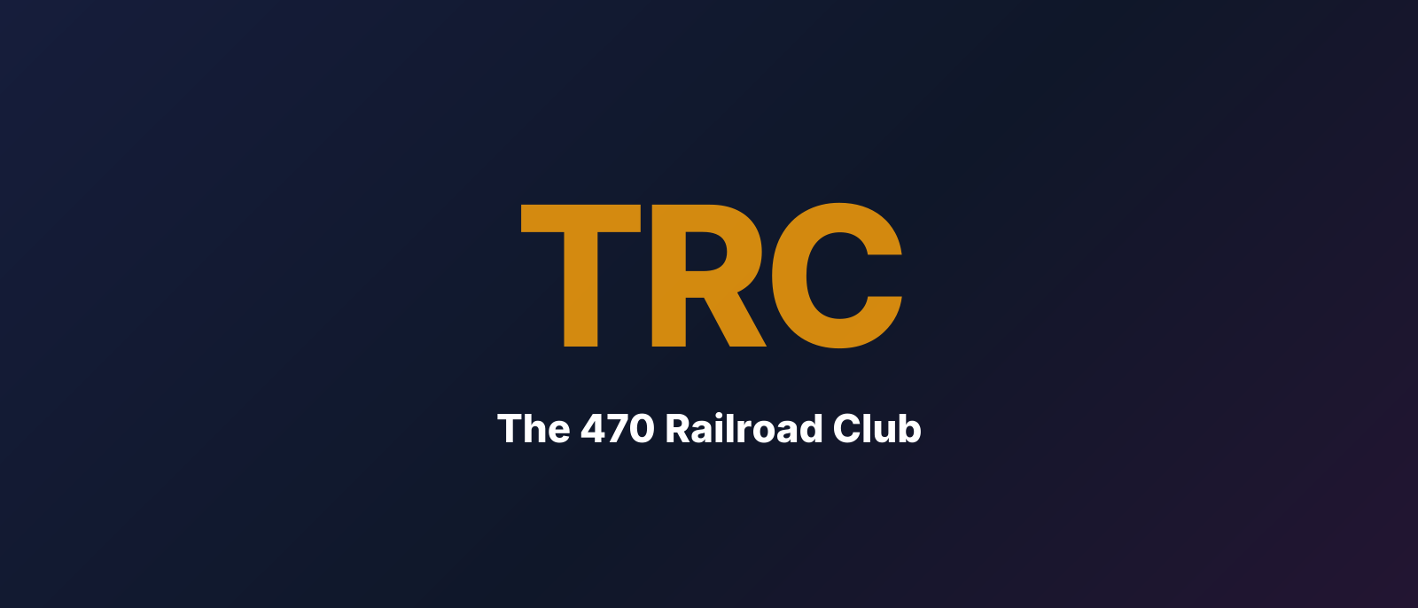 The 470 Railroad Club