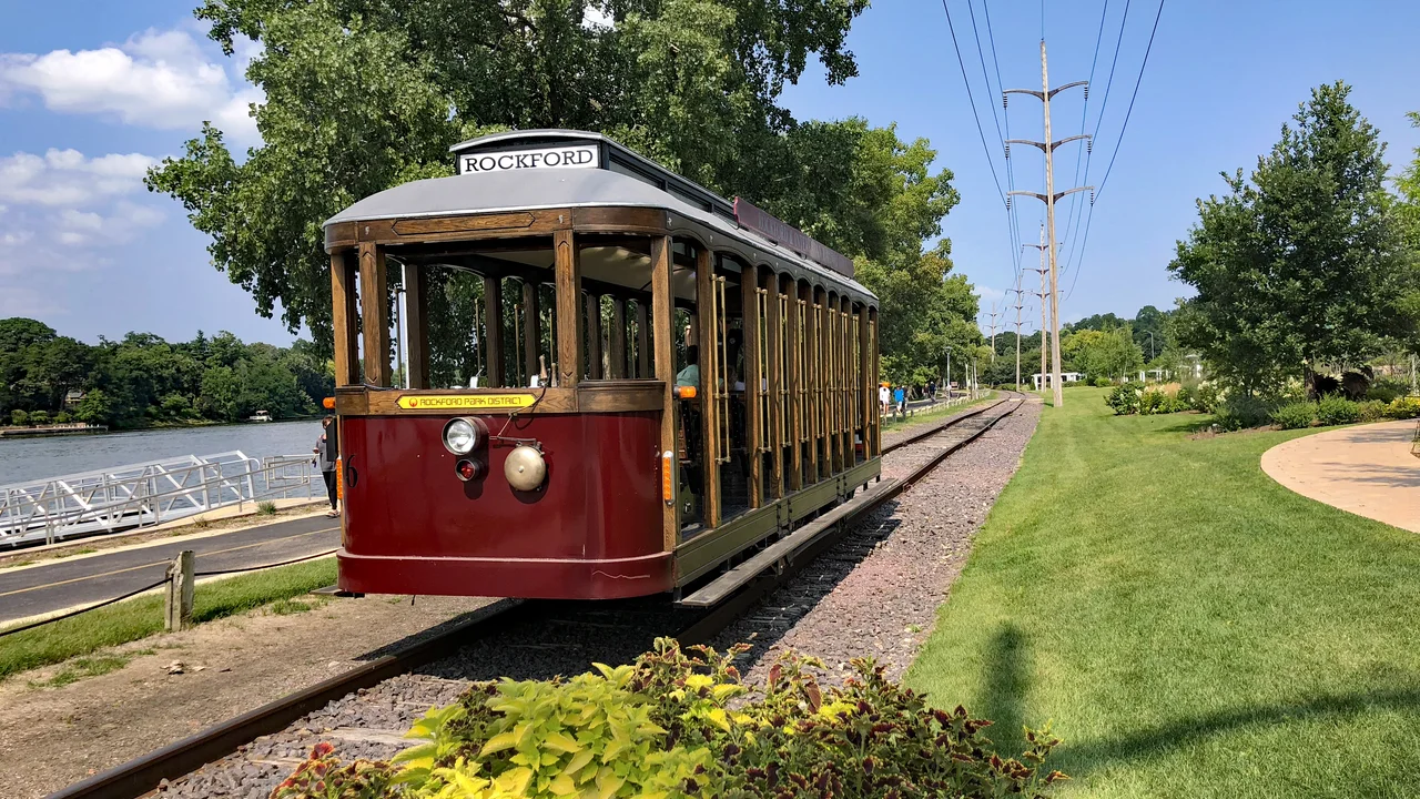 Trolley Car 36 at Riverview Park
